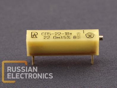 Resistors SP5-22V 1Vt 22 Om 5%