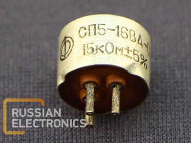 Resistors SP5-16VA 0,25Vt 15 kOm 10% 