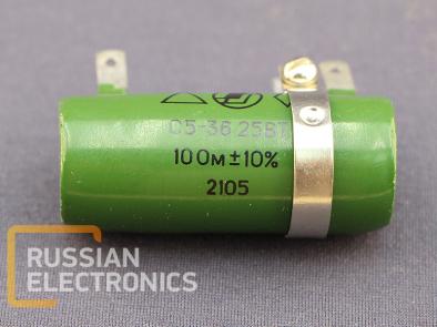 Resistors S5-36V 25Vt 10 Om 10%