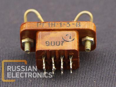 Wires, connectors RG1N-1-3V