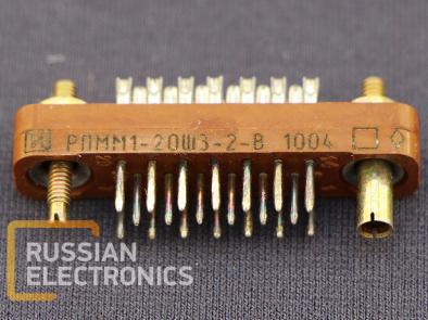 Wires, connectors RPMM1-20SH3-2-V