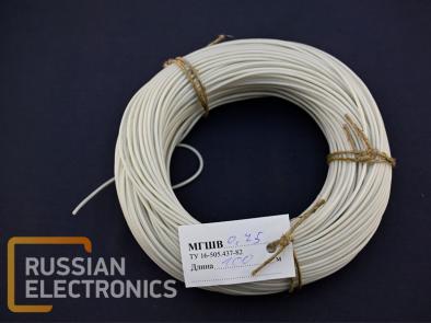 Wires, connectors MGSHV	0,75