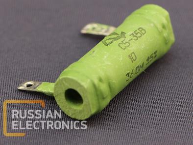 Resistors S5-35V 10Vt 36 Om 5%