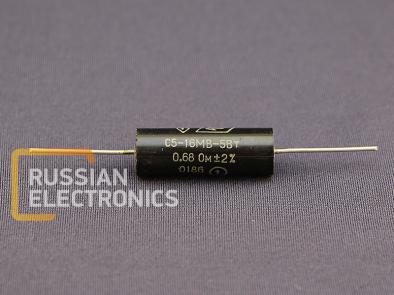 Resistors S5-16MV-5Vt 0,68 Om 2%