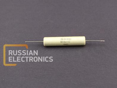 Resistors S5-5-10 56 Om 1%